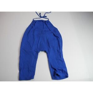 Kids Tales Romper Jumpsuit Baby Boys Girls 3T Blue Halter Neck Loose Fit Outfit